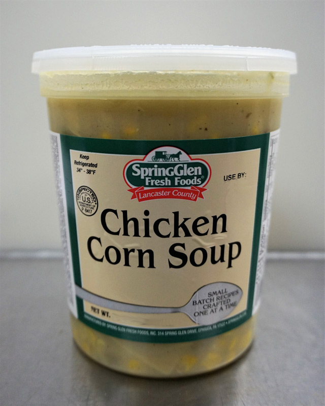 Chicken Corn Soup - Spring Glen